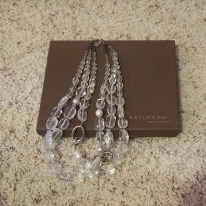 Silpada sterling silver & natural stone necklace